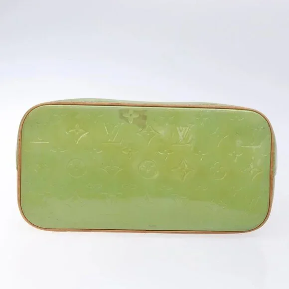 LOUIS VUITTON Monogram Vernis Houston Hand Bag Baby Blue M91005 LV Auth ep10362 - Picture 6 of 16